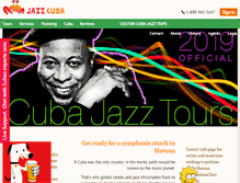 Tablet Screenshot of jazzcuba.com